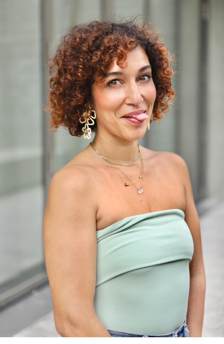 Yazmin, especialista en cabello rizado